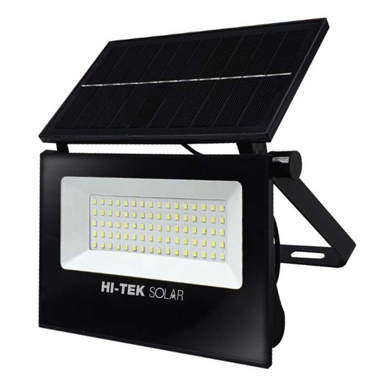 HI-TEK โคมไฟโซล่า LED ติดผนังพร้อมโมชั่นเซ็นเซอร์ รุ่นวอล