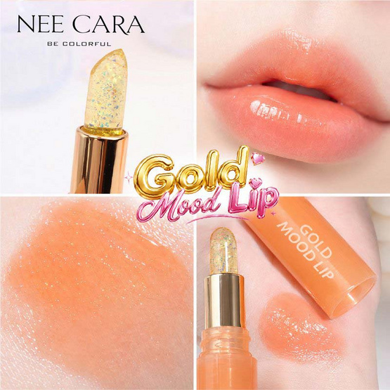 Nee Cara ลิปบาล์ม Gold Mood Lip N432 3.3 กรัม