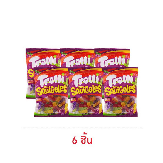 ทรอลลี่ เยลลี่เดอะสควิกเกิ้ลส์ 80 กรัม