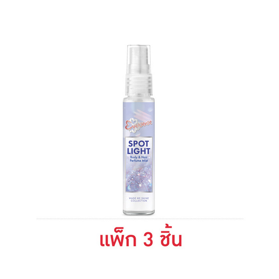 เอเวอร์เซ้นส์ สปอตไลต์ บอดี้ & แฮร์ เพอร์ฟูม มิสท์ 25 มล. (แพ็ก 3 ชิ้น)