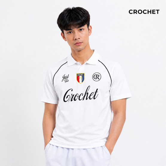 CROCHET เสื้อโปโล OverSize