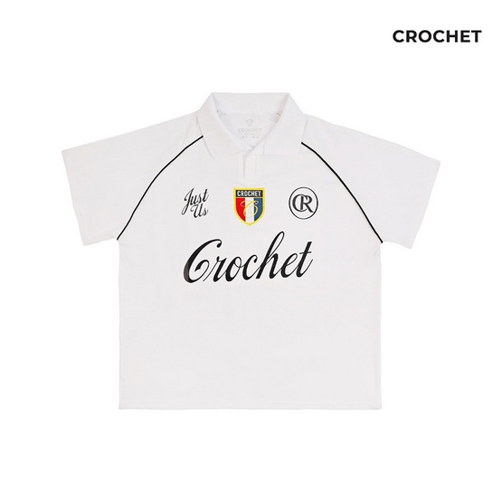 CROCHET เสื้อโปโล OverSize