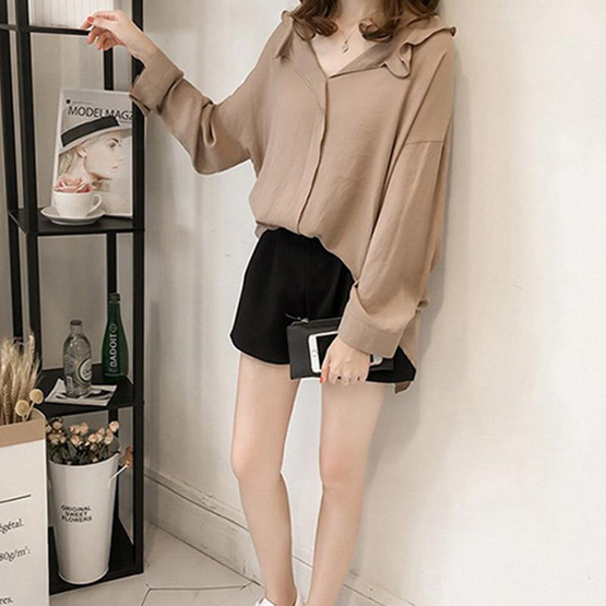 Forever25-B507-เสื้อเชิ้ตแขนยาว