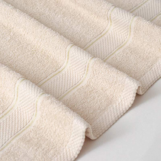 Frolina Pure Touch ชุดผ้าขนหนูฝ้ายธรรมชาติ สีเบจ