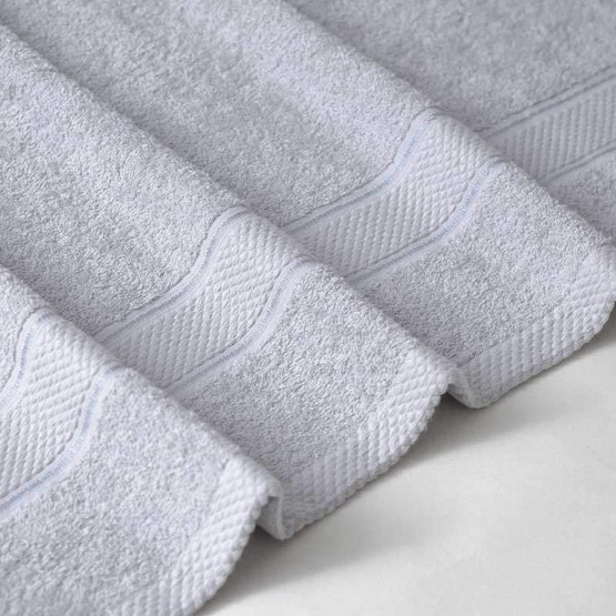 Frolina Pure Touch ชุดผ้าขนหนูฝ้ายธรรมชาติ สีเทาอ่อน