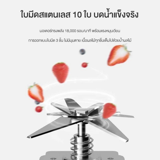 Camel แก้วปั่นน้ำผลไม้แบบพกพา 400 ML. รุ่น D200-400MLB