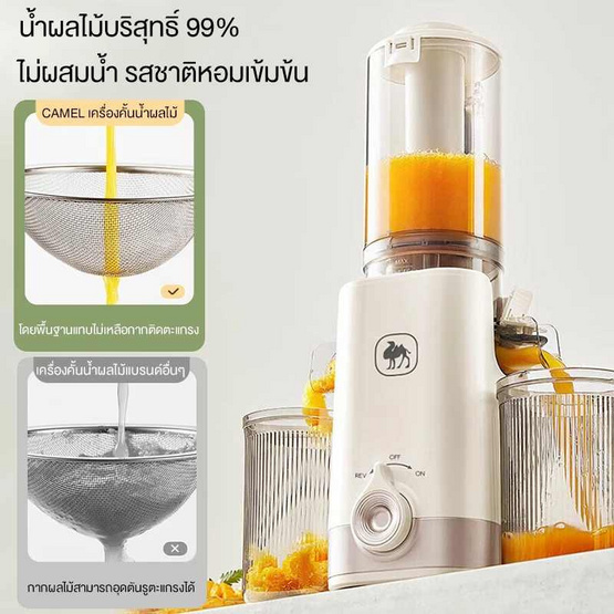 Camel เครื่องคั้นน้ำผลไม้ 1 ลิตร รุ่น  D237-YZ
