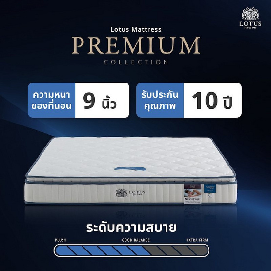 LOTUS ที่นอนสปริง รุ่น Premium