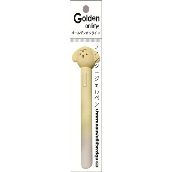 Golden ปากกาเจลแฟนซี 0.5 มม. Fluffy คละลาย (แพ็ก 3 ด้าม)