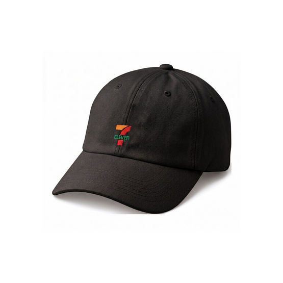 หมวกแก๊ป Collection 7-Eleven สีดำ