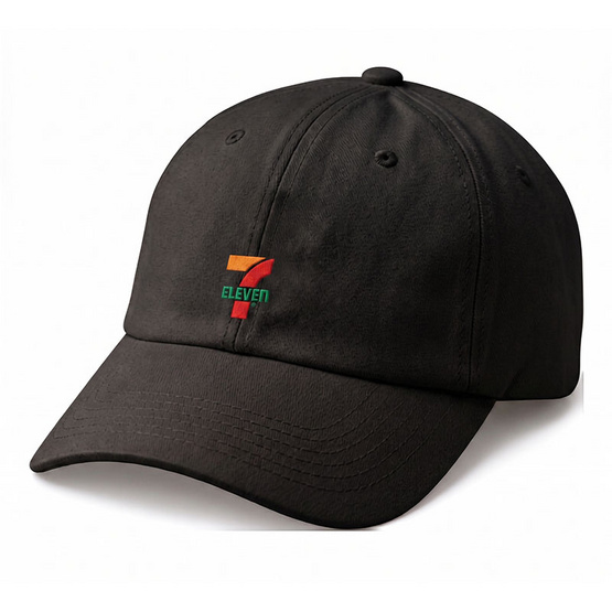 หมวกแก๊ป Collection 7-Eleven สีดำ