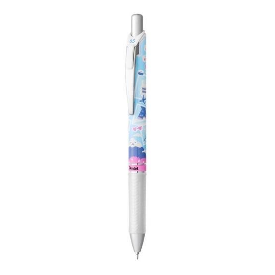 Pentel ปากกา ENERGEL Kawaii 9th 0.5 มม. ด้ามคละลาย (แพ็ก 3 ด้าม)