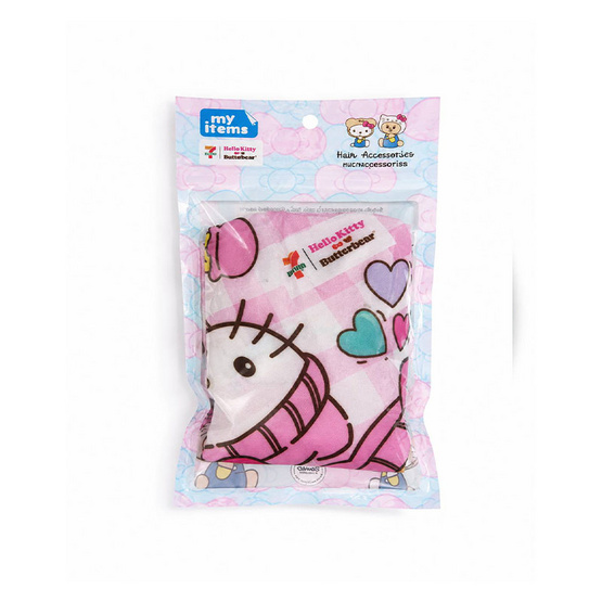 หมวกคลุมผมอาบน้ำ Hello Kitty X Butterbear คละลาย (แพ็ก 4 ชิ้น)