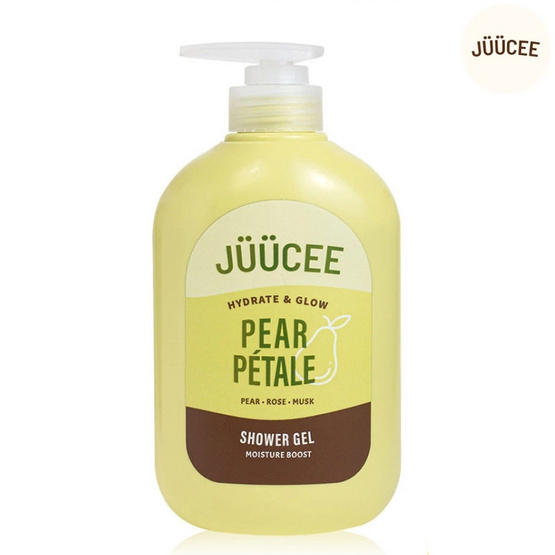 JUUCEE เจลอาบน้ำ Pear Petale Shower Gel 450ml.