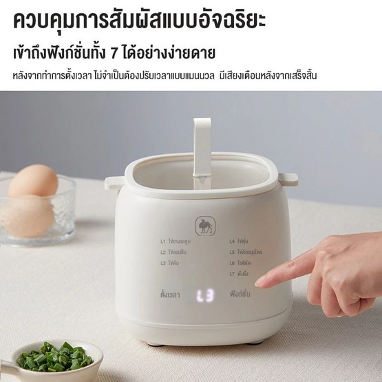 Camel เครื่องต้มไข่ 4 ฟอง รุ่น D181-300