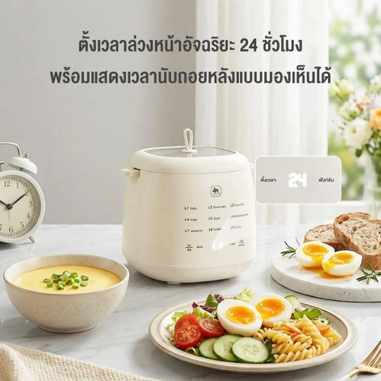 Camel เครื่องต้มไข่ 9 ฟอง รุ่น D181-400