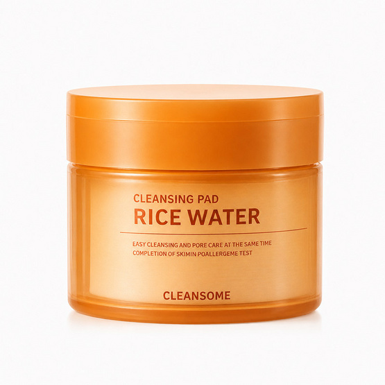 Cleansome คลีนซิ่งแพด rice water cleansing pad 50แผ่น