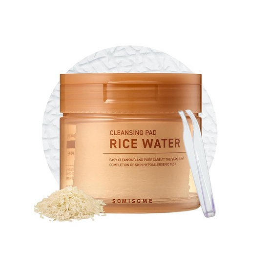 Cleansome คลีนซิ่งแพด rice water cleansing pad 50แผ่น