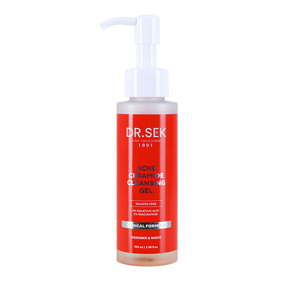 Dr.Sek เจลทำความสะอาดผิวหน้า Acne Ceramide Cleansing Gel 100 มล.