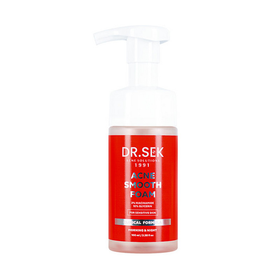 Dr.Sek โฟมล้างหน้า Acne Smooth Foam 100 มล.