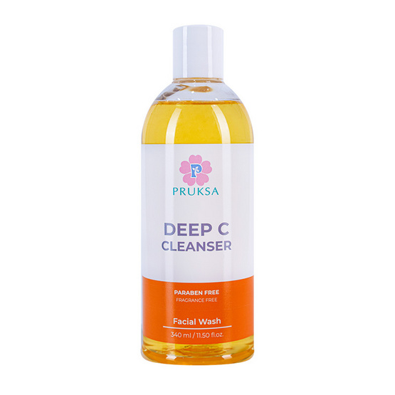 PRUKSA คลีนเซอร์ Deep C Cleanser 340 มล.