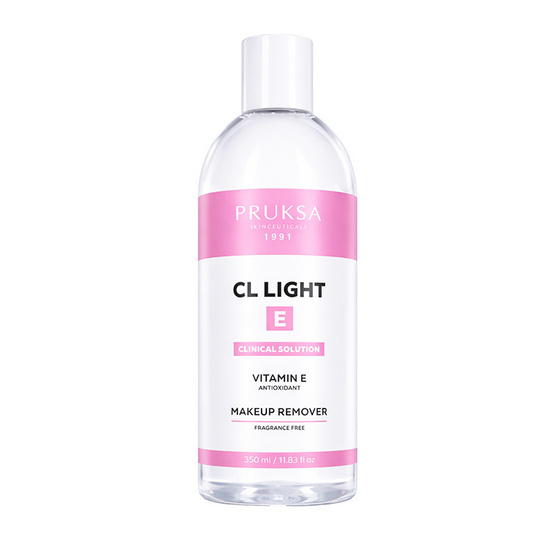 PRUKSA โลชั่นเช็ดเครื่องสำอาง CL Light E 350 มล.
