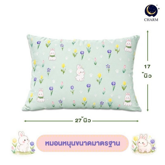 Charm หมอนหนุน Mint Dream