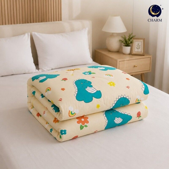 Charm ผ้าห่ม Baby Dino 160x210cm.
