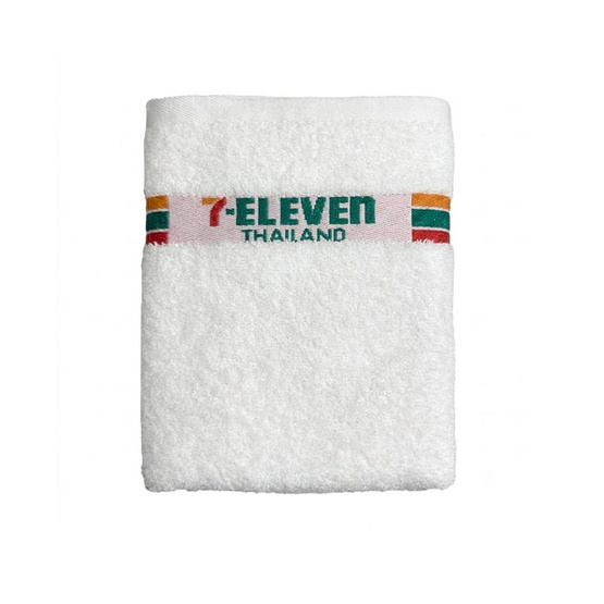 ผ้าขนหนูเช็ดผม ลาย 7-Eleven