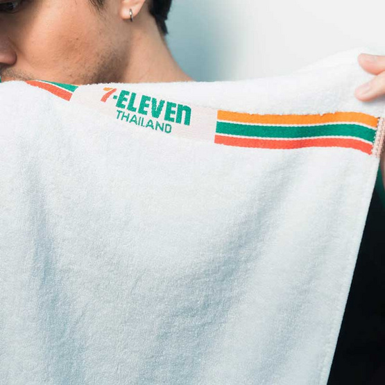 ผ้าขนหนูเช็ดผม Collection 7-Eleven