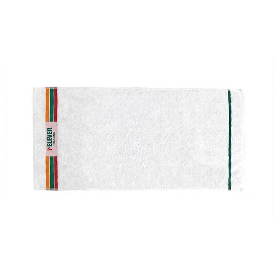 ผ้าขนหนูเช็ดผม ลาย 7-Eleven