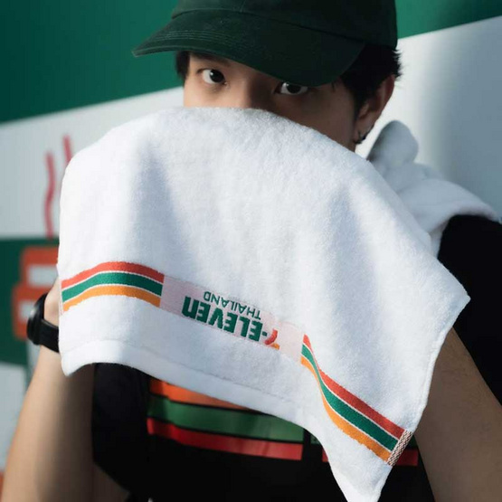 ผ้าขนหนูเช็ดผม Collection 7-Eleven