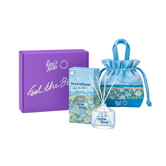 King's Stella x Give me museums ฟีล เดอะ บลูม ก้านไม้หอม Box Set (Feel the Mother's Love)