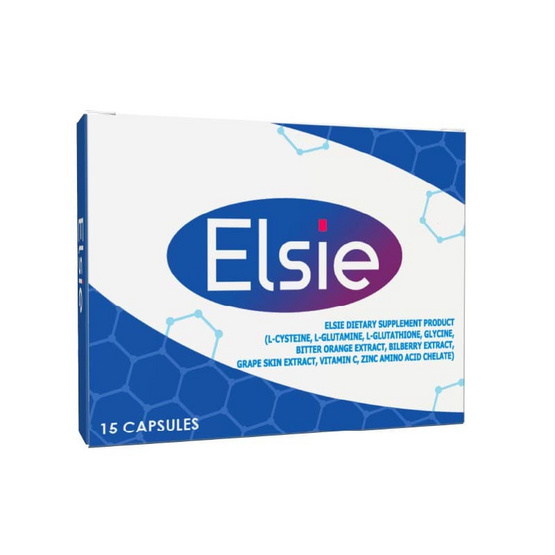 (Elsie) ผลิตภัณฑ์เสริมอาหารเอลซี่ บรรจุ 15 แคปซูล