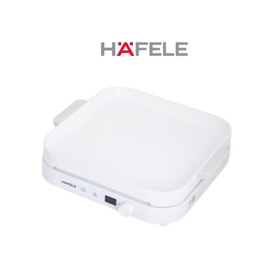 HAFELE เตาแม่เหล็กไฟฟ้า พร้อมกระทะปิ้งย่าง 495.06.197