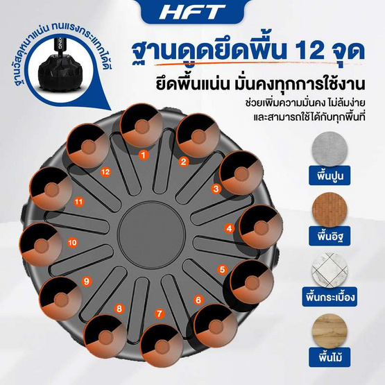 Homefittools เป้าต่อย spin bar (1 กล่อง)