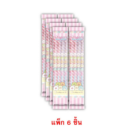 โอเค เจลลี่ซุมิกโกะฟรุ๊ตตี้สติ๊กกลิ่นสตรอเบอร์รี่และองุ่น 240 กรัม (แพ็ก 6 ชิ้น)