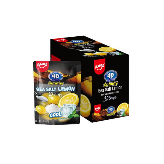 เอมอส กัมมี่ซีซอลท์เลมอน 40 กรัม (แพ็ก 8 ชิ้น)
