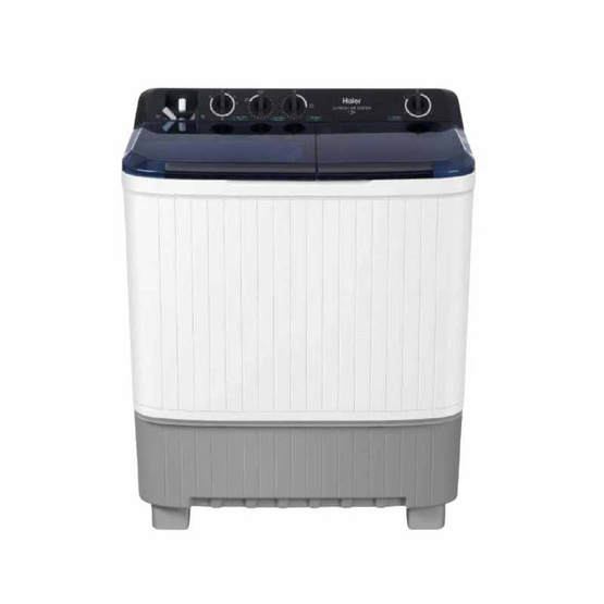 HAIER เครื่องซักผ้า 2 ถัง ซัก 15 ปั่น 7.5 รุ่น HTW150-1217BS