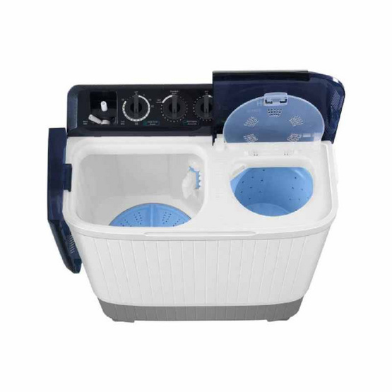HAIER เครื่องซักผ้า 2 ถัง ซัก 15 ปั่น 7.5 รุ่น HTW150-1217BS