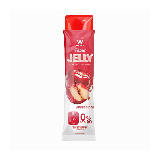 W JELLY PLUS APPLE CIDER VINEGAR DIETARY แอปเปิ้ล ไซเดอร์ วีเนก้า บรรจุ 7 ซอง