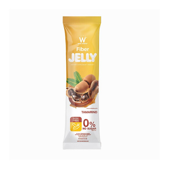 W JELLY TAMARIND FLAVOR DIETARY กลิ่นมะขาม บรรจุ 7 ซอง