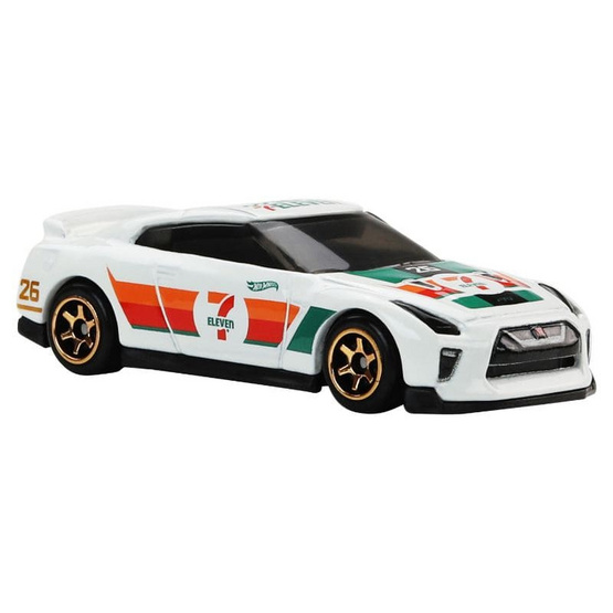 รถฮอตวีลส์ซีรีย์เงิน นิสสันจีทีอาร์ ปี 2017 HOT WHEELS SILVER SERIES 2017 Nissan GT-R (R35)