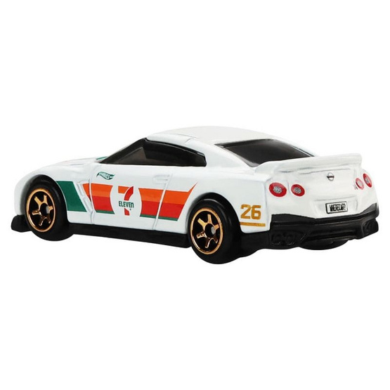 รถฮอตวีลส์ซีรีย์เงิน นิสสันจีทีอาร์ ปี 2017 HOT WHEELS SILVER SERIES 2017 Nissan GT-R (R35)