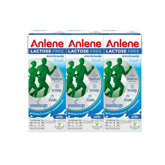แอนลีน นมยูเอชที ไขมันต่ำ แลคโตสฟรี รสจืด 180 มล. (ยกลัง 36 กล่อง)