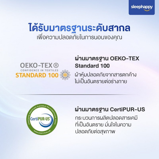 SleepHappy หมอนสุขภาพปรับความสูง-ต่ำได้ รุ่น iAdjust Pillow