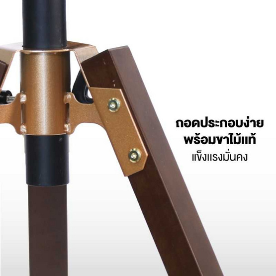 Venz พัดลมไม้แท้ ตั้งพื้น 18 นิ้ว รุ่น Pixel Classic