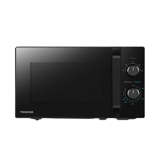 TOSHIBA 20 ลิตร ไมโครเวฟระบบธรรมดา รุ่น MW2-MG20PE(BK)