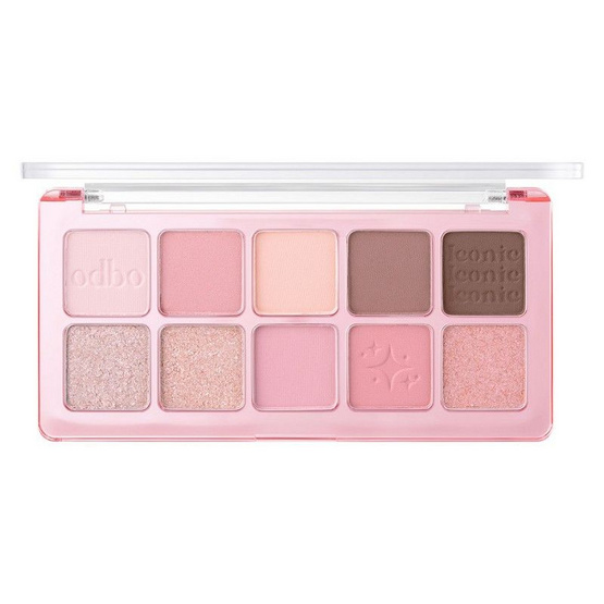 Odbo พาเลทอายแชโดว์ Iconic Eyeshadow Palette 7 กรัม