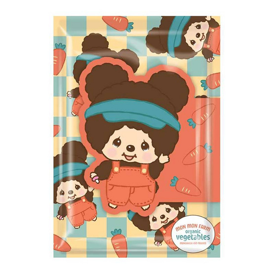 CODE:D สมุดปกปีก A5 Monchhichi คละลาย (แพ็ก 4 เล่ม)
